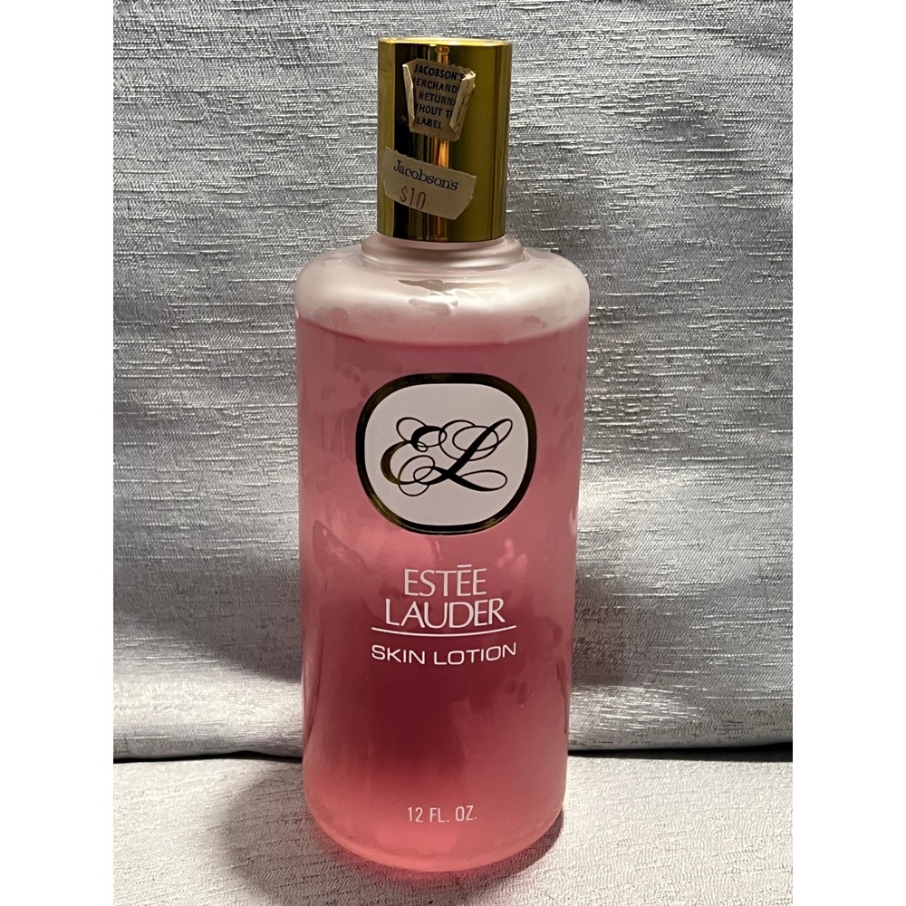 Vintage Estee Lauder Skin Lotion Normal Skin 12 oz Toner Pink Discontinued READ